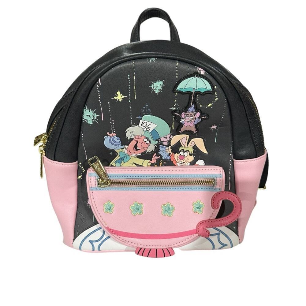Loungefly Disney Alice in Wonderland A Very Merry Birthday To You Mini Backpack